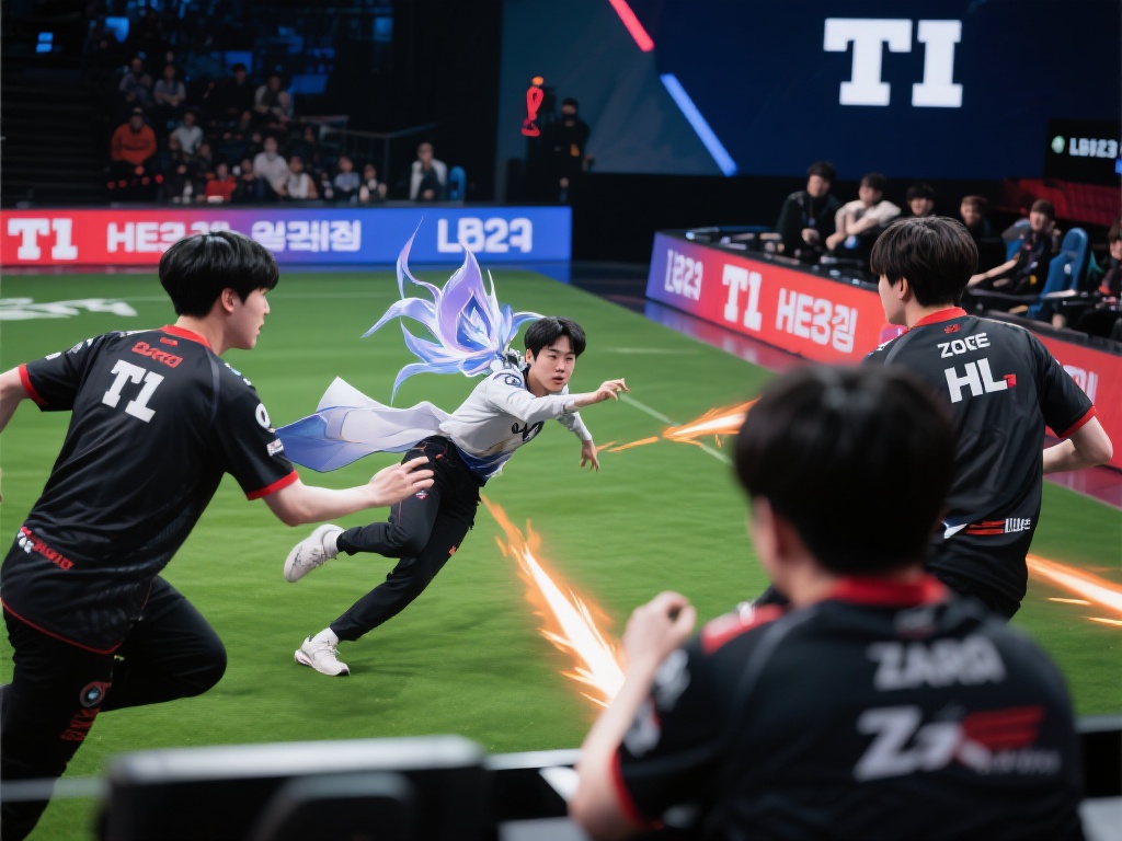 在2023赛季的LCK精彩对战中，T1与